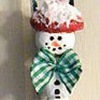 Acorn Snowman Ornament