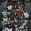 Bead and Butterfly Mobile