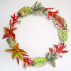 Book Page Fall Wreath
