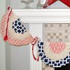 Burlap Americana Bunting