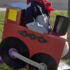 Cardboard Box Train Costume