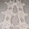 Cascading Snowflakes Crochet Scarf