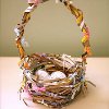 Cereal Box Easter Basket