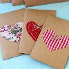 Charming Kraft Paper Holiday Cards