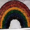 Colored Rice Rainbow and Shamrock