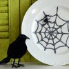 Creepy Crawly Spiderweb Plate