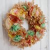 Cupcake Liner Easter Wreath
