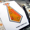 DIY Necktie Card
