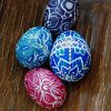 Dazzling Paper Mache Eggs