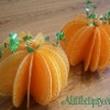 Decorative Paper Pumpkins
