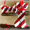 Dog Bone Christmas Ornament