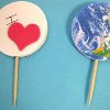 Earth Cupcake Toppers