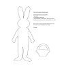 Easter Bunny Bookmark
