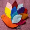 Easy Felt Handprint Turkeys