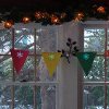 Easy Paper Punched New Years Banner