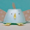 Egg Carton Chicks and Bunnies