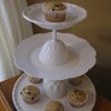 Elegant Cupcake Centerpiece
