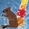 Fall Leaf Turkeys and Squirrels