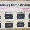 Family Night Wooden Chalkboard