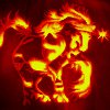 Fantasy Unicorn Pumpkin Carving Template