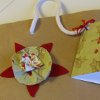 Festive Fabric Bows and Gift Tags