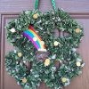 Festive Four Leaf Clover Wreath