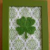 Festive Framed Four Leaf Clover