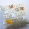 Fluttering Butterfly Pillow