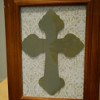Framed Cross for Easter