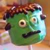 Frankenstein Marshmallow Pops