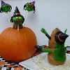 Funny Witch Cupcake Pops