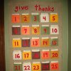 Give Thanks Calendar for the Kids