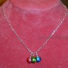 Glittery Ornament Necklace
