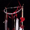 Handmade Heart Wind Chime