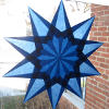 Hanging Blue Star