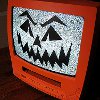 Haunted Jack O Lantern TV