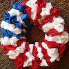 Holiday Fabric Scrap Wreath
