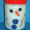 Just a Jar Snowman