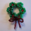 Mini Beaded Wreath Ornament