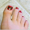 Mistletoe Pedicure