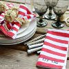 Nautical Painted Napkins