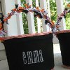NoSew Personalized Treat Buckets