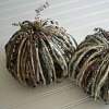 NonTraditional Paper Pumpkins