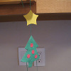 Paper Christmas Tree Mobile
