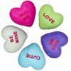 Plush Conversation Heart Pillows
