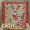 Punchy Easter Bunny Card