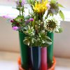 Recycled Pen Cap Vase