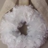 Recycled Shopping Bag Wreath