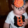 Ruffled Bib Halloween Onesie
