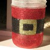 Sparkly Santa Jar